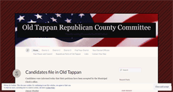 Desktop Screenshot of otrepublicancountycommittee.wordpress.com