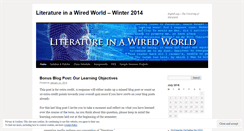 Desktop Screenshot of litinawiredworld.wordpress.com