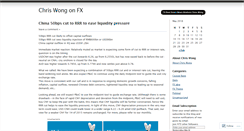 Desktop Screenshot of chriswongfx.wordpress.com