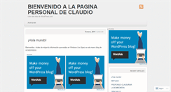 Desktop Screenshot of claudioambrosini.wordpress.com