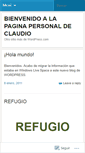 Mobile Screenshot of claudioambrosini.wordpress.com