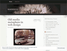 Tablet Screenshot of noemievu.wordpress.com