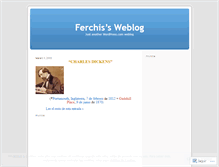 Tablet Screenshot of ferchis.wordpress.com