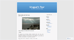 Desktop Screenshot of 3uruguaitour.wordpress.com