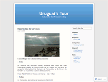 Tablet Screenshot of 3uruguaitour.wordpress.com