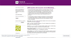 Desktop Screenshot of fchea.wordpress.com