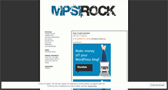 Desktop Screenshot of mpsirock.wordpress.com