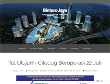 Tablet Screenshot of bintarojayashinta.wordpress.com