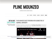 Tablet Screenshot of plinemounzeo.wordpress.com