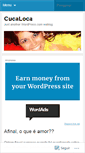Mobile Screenshot of cucaloca.wordpress.com