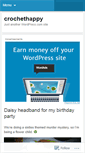 Mobile Screenshot of crochethappy.wordpress.com