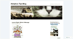 Desktop Screenshot of adolphustips.wordpress.com