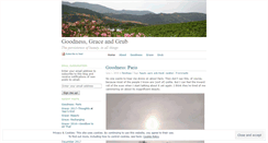 Desktop Screenshot of goodnessgraceandgrub.wordpress.com
