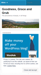 Mobile Screenshot of goodnessgraceandgrub.wordpress.com
