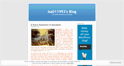 Desktop Screenshot of isa011993.wordpress.com