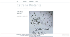 Desktop Screenshot of estrelladistante.wordpress.com