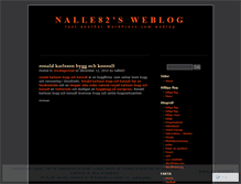 Tablet Screenshot of nalle82.wordpress.com