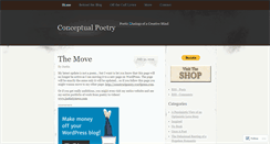 Desktop Screenshot of conceptualpoetry.wordpress.com