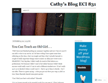 Tablet Screenshot of cathycdw.wordpress.com