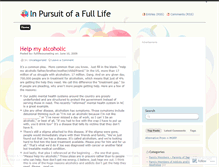 Tablet Screenshot of fulllifecounseling.wordpress.com