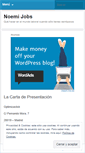 Mobile Screenshot of noemijobs.wordpress.com