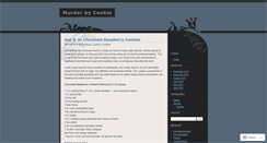 Desktop Screenshot of cookielust.wordpress.com