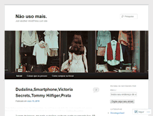 Tablet Screenshot of naousomais.wordpress.com
