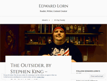 Tablet Screenshot of edwardlorn.wordpress.com