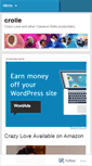 Mobile Screenshot of crolle.wordpress.com