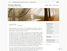 Tablet Screenshot of danielhester.wordpress.com