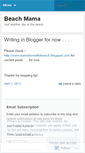 Mobile Screenshot of mamaocean.wordpress.com