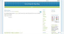 Desktop Screenshot of cyruspy.wordpress.com