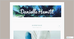 Desktop Screenshot of daniellehewitt.wordpress.com