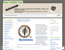 Tablet Screenshot of kazexchange.wordpress.com