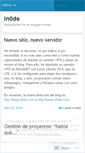 Mobile Screenshot of in0de.wordpress.com