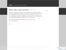 Tablet Screenshot of in0de.wordpress.com