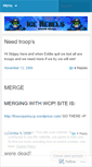 Mobile Screenshot of icerebelsofcp.wordpress.com
