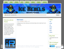 Tablet Screenshot of icerebelsofcp.wordpress.com