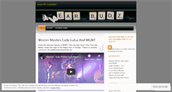 Desktop Screenshot of earbudz.wordpress.com
