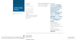 Desktop Screenshot of funnyemily.wordpress.com