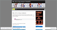 Desktop Screenshot of mix1011scpcheats.wordpress.com