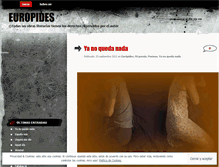 Tablet Screenshot of europides.wordpress.com