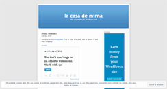 Desktop Screenshot of mirnamirnof.wordpress.com