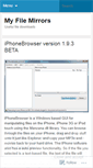 Mobile Screenshot of filemirrors.wordpress.com