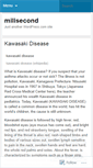 Mobile Screenshot of milisecond.wordpress.com