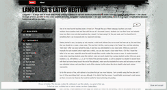 Desktop Screenshot of langolierslatusrectum.wordpress.com