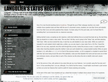 Tablet Screenshot of langolierslatusrectum.wordpress.com