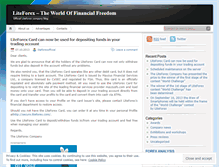 Tablet Screenshot of liteforexofficial.wordpress.com