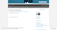 Desktop Screenshot of fpsrichmond.wordpress.com