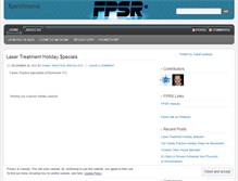 Tablet Screenshot of fpsrichmond.wordpress.com